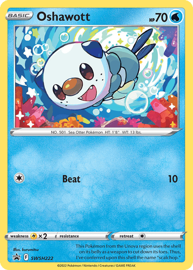 Oshawott, SWSH Black Star Promos SWSH222