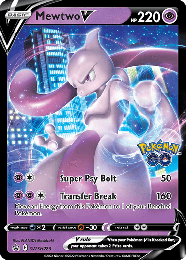Mewtwo V, SWSH Black Star Promos SWSH223