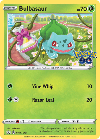 Bulbasaur, SWSH Black Star Promos SWSH231