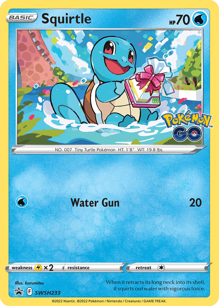 Squirtle, SWSH Black Star Promos SWSH233