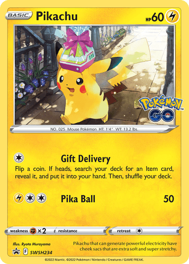 Pikachu, SWSH Black Star Promos SWSH234