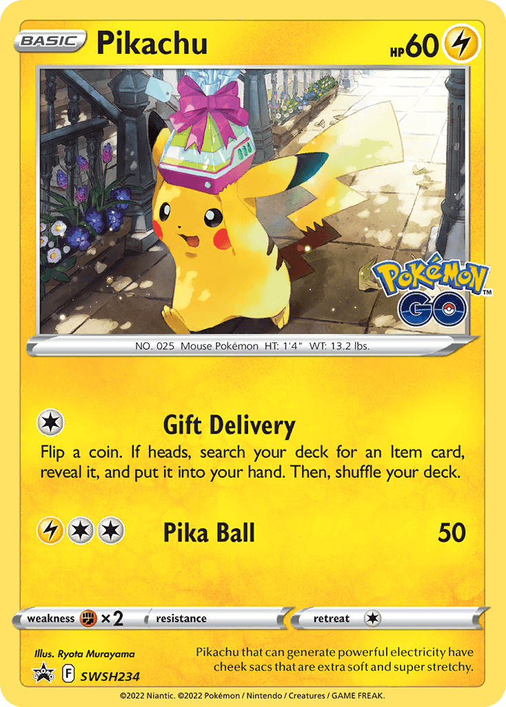 Pikachu, SWSH Black Star Promos SWSH234