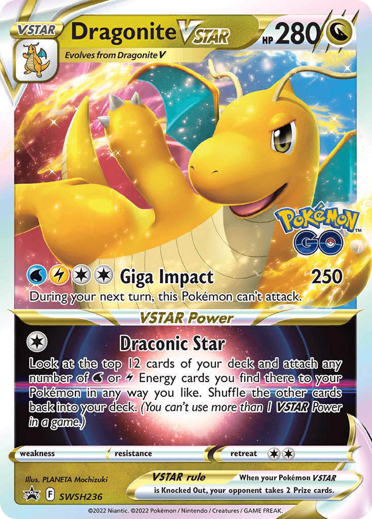 Dragonite VSTAR, SWSH Black Star Promos SWSH236