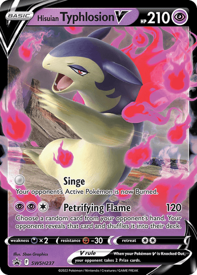 Hisuian Typhlosion V, SWSH Black Star Promos SWSH237