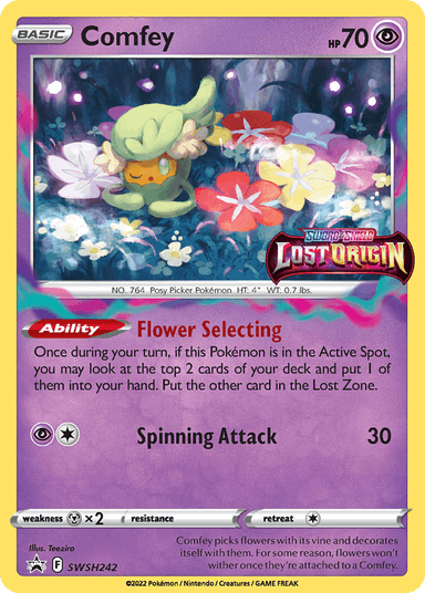 Comfey, SWSH Black Star Promos SWSH242