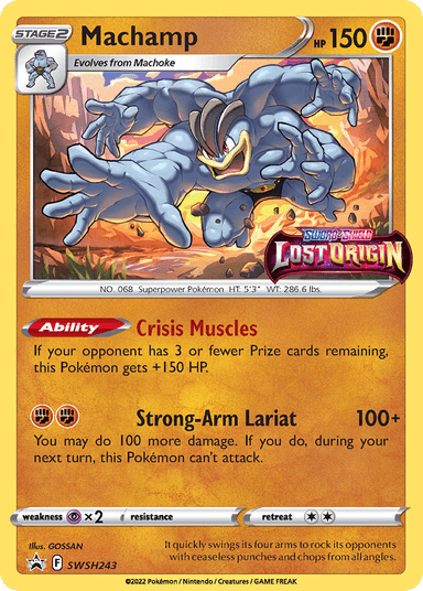 Machamp, SWSH Black Star Promos SWSH243