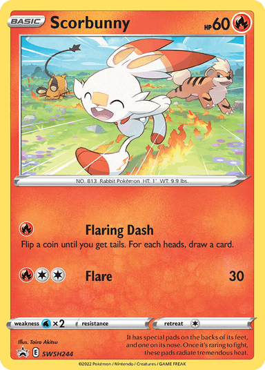Scorbunny, SWSH Black Star Promos SWSH244