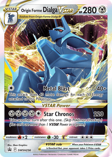 Origin Forme Dialga VSTAR, SWSH Black Star Promos SWSH256