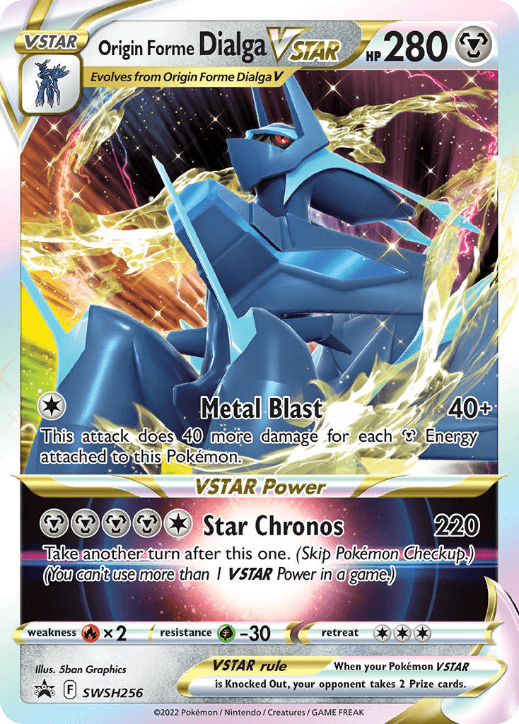 Origin Forme Dialga VSTAR, SWSH Black Star Promos SWSH256