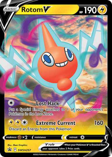 Rotom V, SWSH Black Star Promos SWSH257