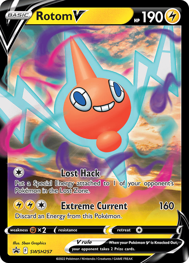 Rotom V, SWSH Black Star Promos SWSH257