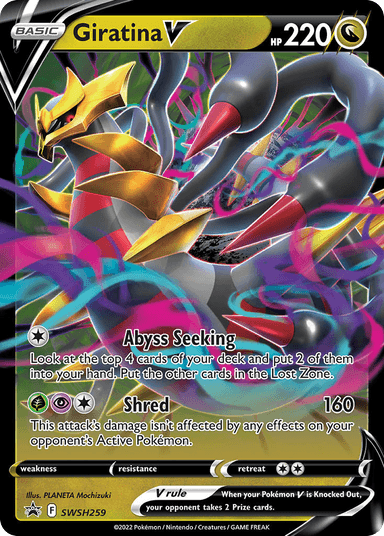 Giratina V, SWSH Black Star Promos SWSH259