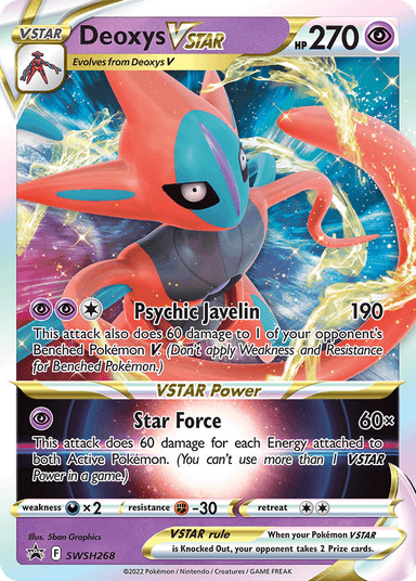 Deoxys VSTAR, SWSH Black Star Promos SWSH268