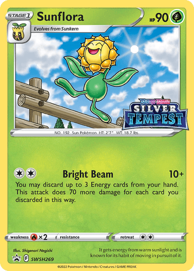 Sunflora, SWSH Black Star Promos SWSH269