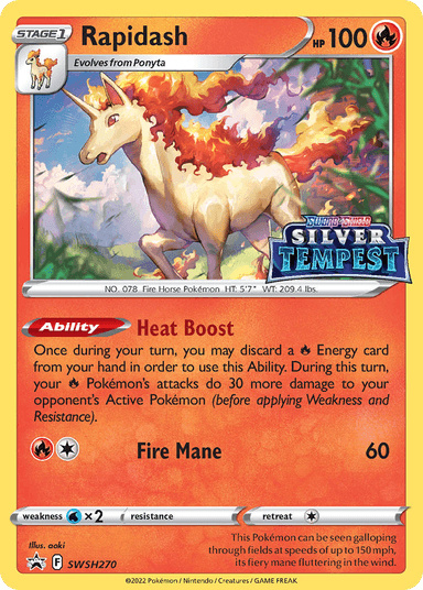 Rapidash, SWSH Black Star Promos SWSH270