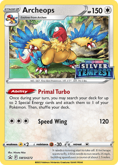 Archeops, SWSH Black Star Promos SWSH272