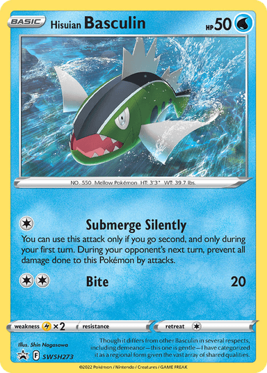 Hisuian Basculin, SWSH Black Star Promos SWSH273