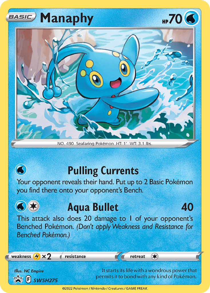 Manaphy, SWSH Black Star Promos SWSH275