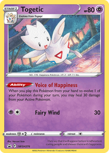 Togetic, SWSH Black Star Promos SWSH276