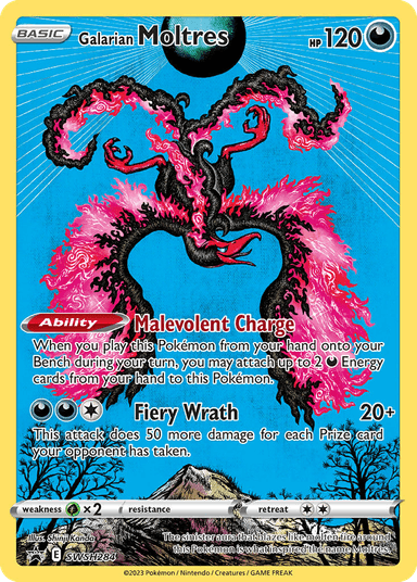 Galarian Moltres, SWSH Black Star Promos SWSH284