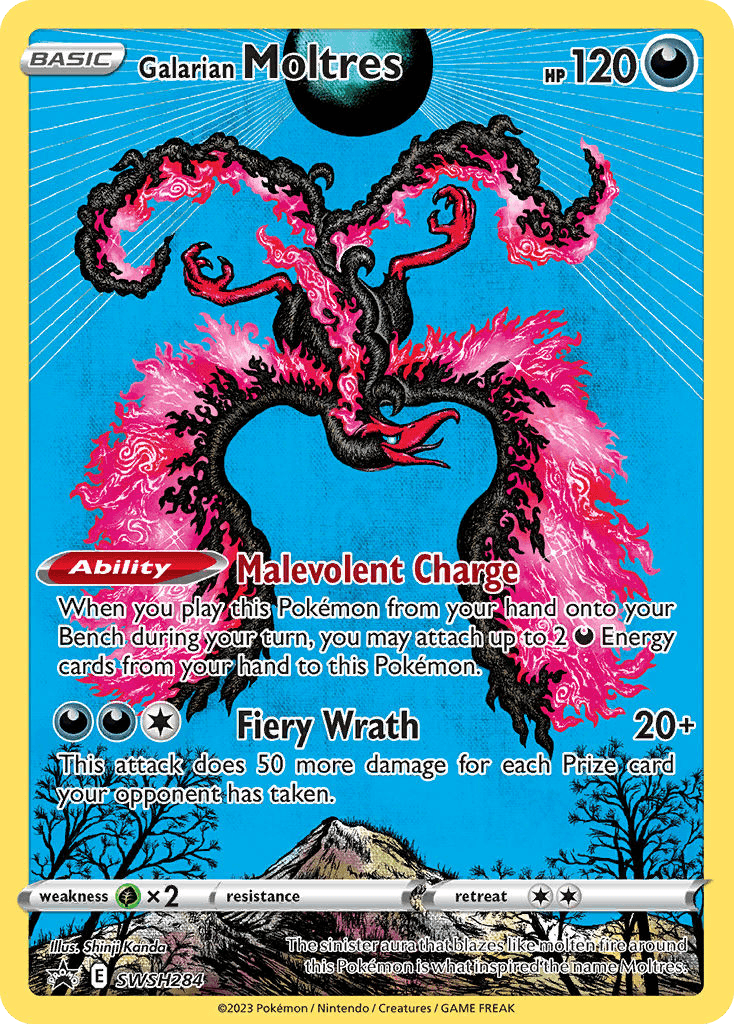 Galarian Moltres, SWSH Black Star Promos SWSH284