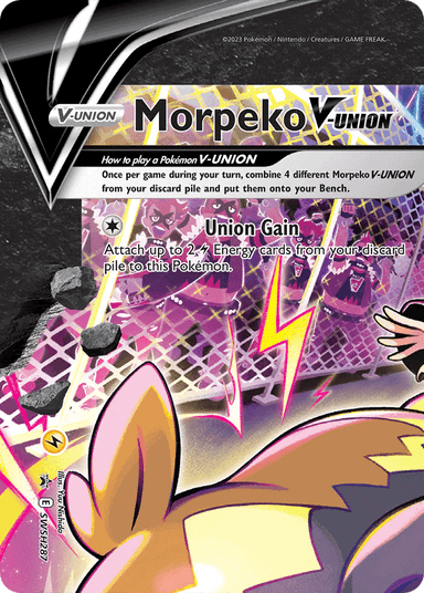 Morpeko V-UNION, SWSH Black Star Promos SWSH287