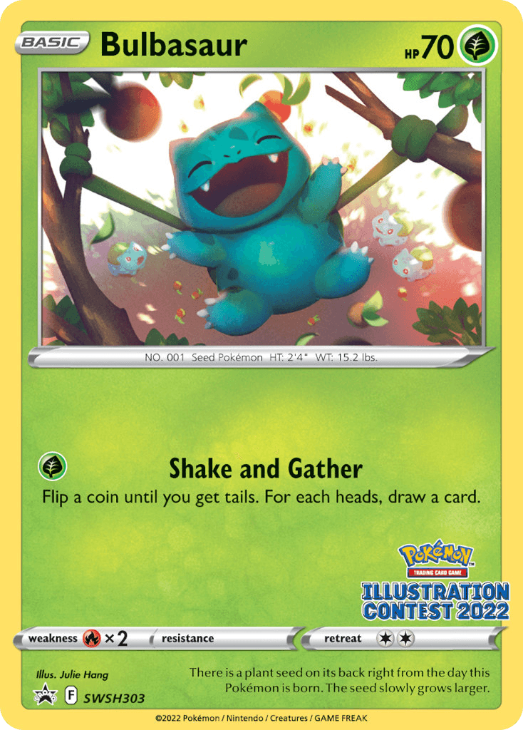 Bulbasaur, SWSH Black Star Promos SWSH303
