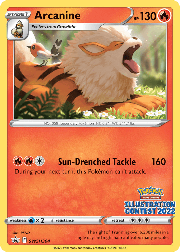 Arcanine, SWSH Black Star Promos SWSH304