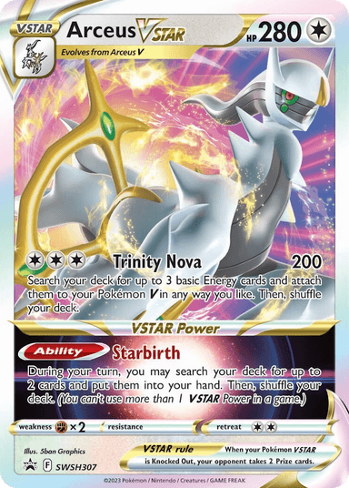 Arceus VSTAR, SWSH Black Star Promos SWSH307