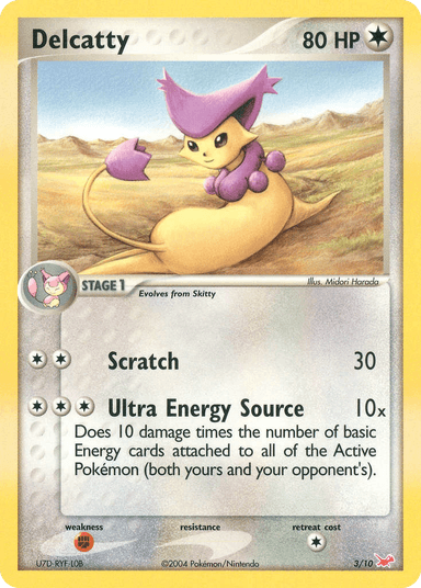Delcatty, EX Trainer Kit Latias 3