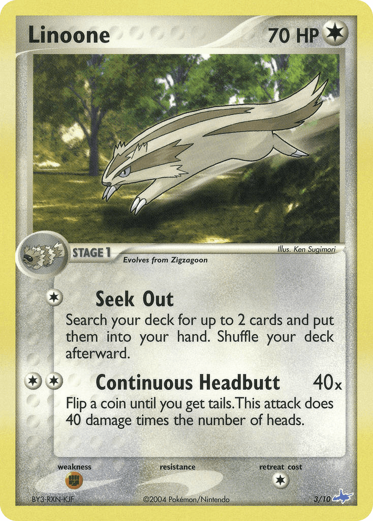 Linoone, EX Trainer Kit Latios 3