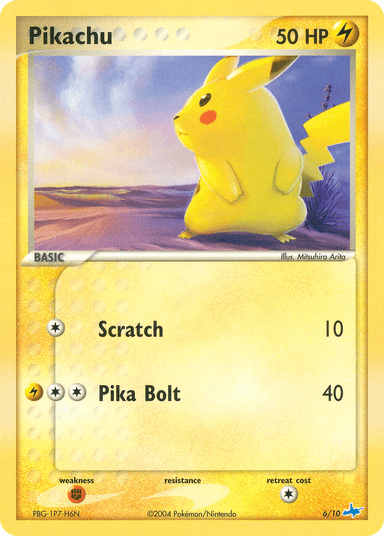 Pikachu, EX Trainer Kit Latios 6