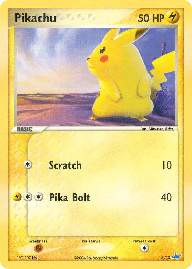 Pikachu, EX Trainer Kit Latios 6