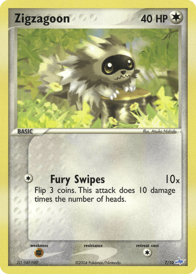 Zigzagoon, EX Trainer Kit Latios 7