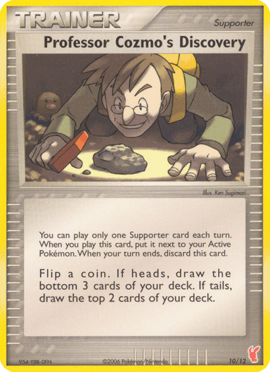 Professor Cozmo's Discovery, EX Trainer Kit 2 Plusle 10