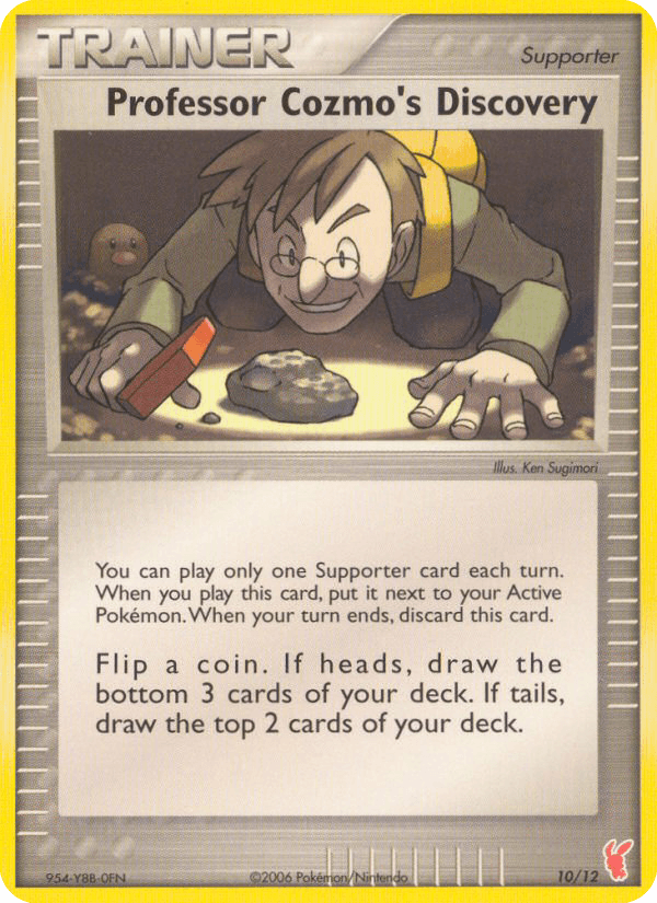 Professor Cozmo's Discovery, EX Trainer Kit 2 Plusle 10
