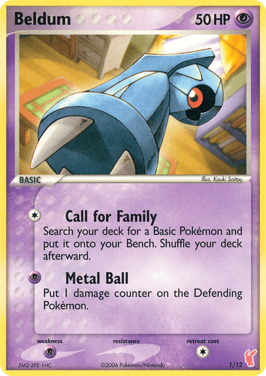 Beldum, EX Trainer Kit 2 Plusle 1