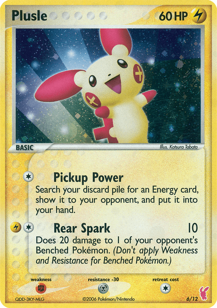 Plusle, EX Trainer Kit 2 Plusle 6