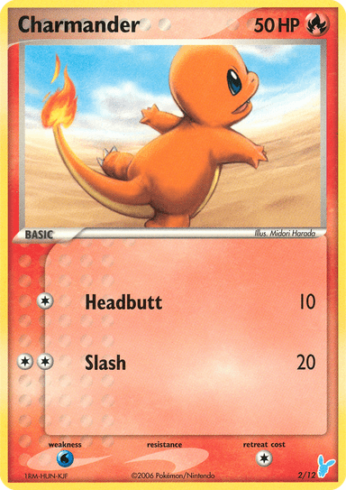 Charmander, EX Trainer Kit 2 Minun 2