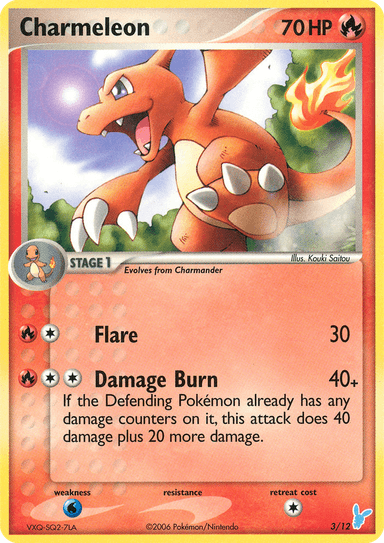 Charmeleon, EX Trainer Kit 2 Minun 3