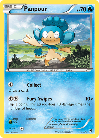 Panpour, Kalos Starter Set 11