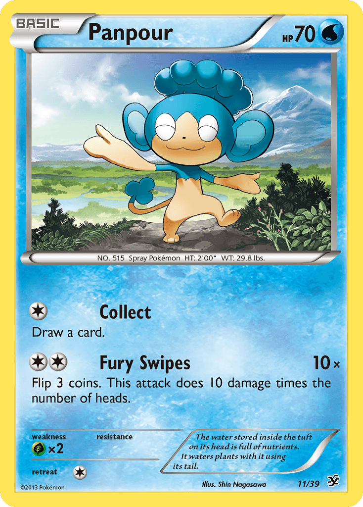 Panpour, Kalos Starter Set 11