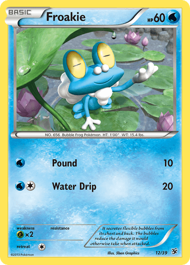 Froakie, Kalos Starter Set 12
