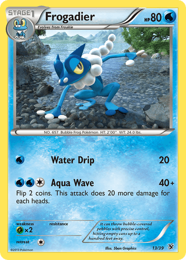 Frogadier, Kalos Starter Set 13