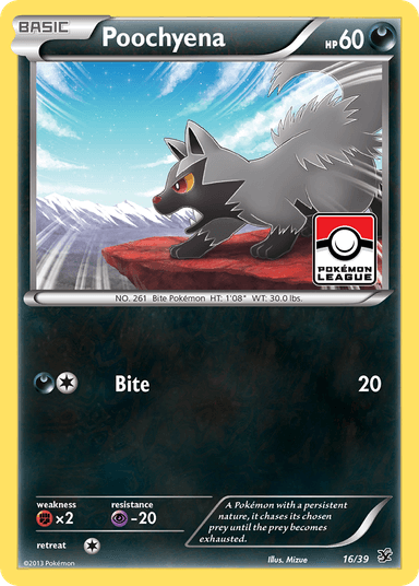 Poochyena, Kalos Starter Set 16