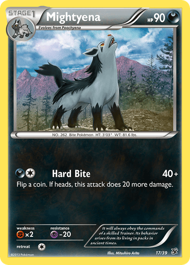 Mightyena, Kalos Starter Set 17