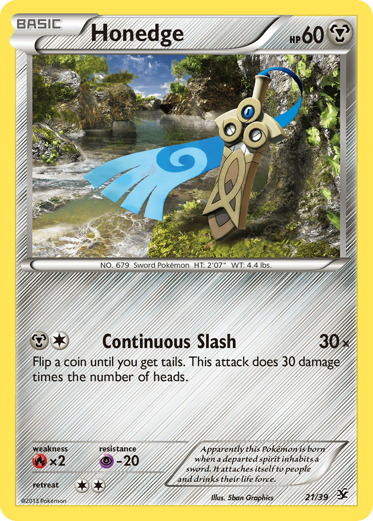 Honedge, Kalos Starter Set 21