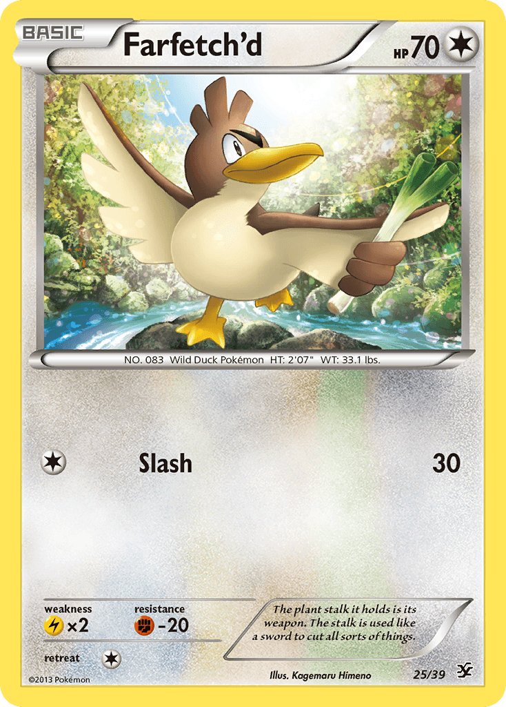Farfetch'd, Kalos Starter Set 25