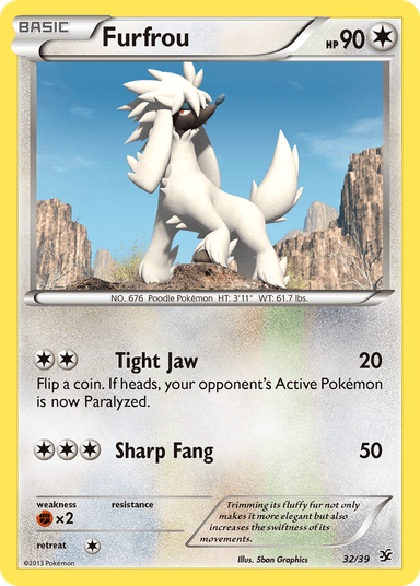Furfrou, Kalos Starter Set 32