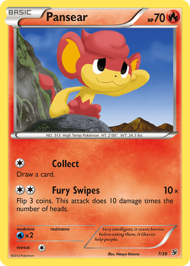 Pansear, Kalos Starter Set 7
